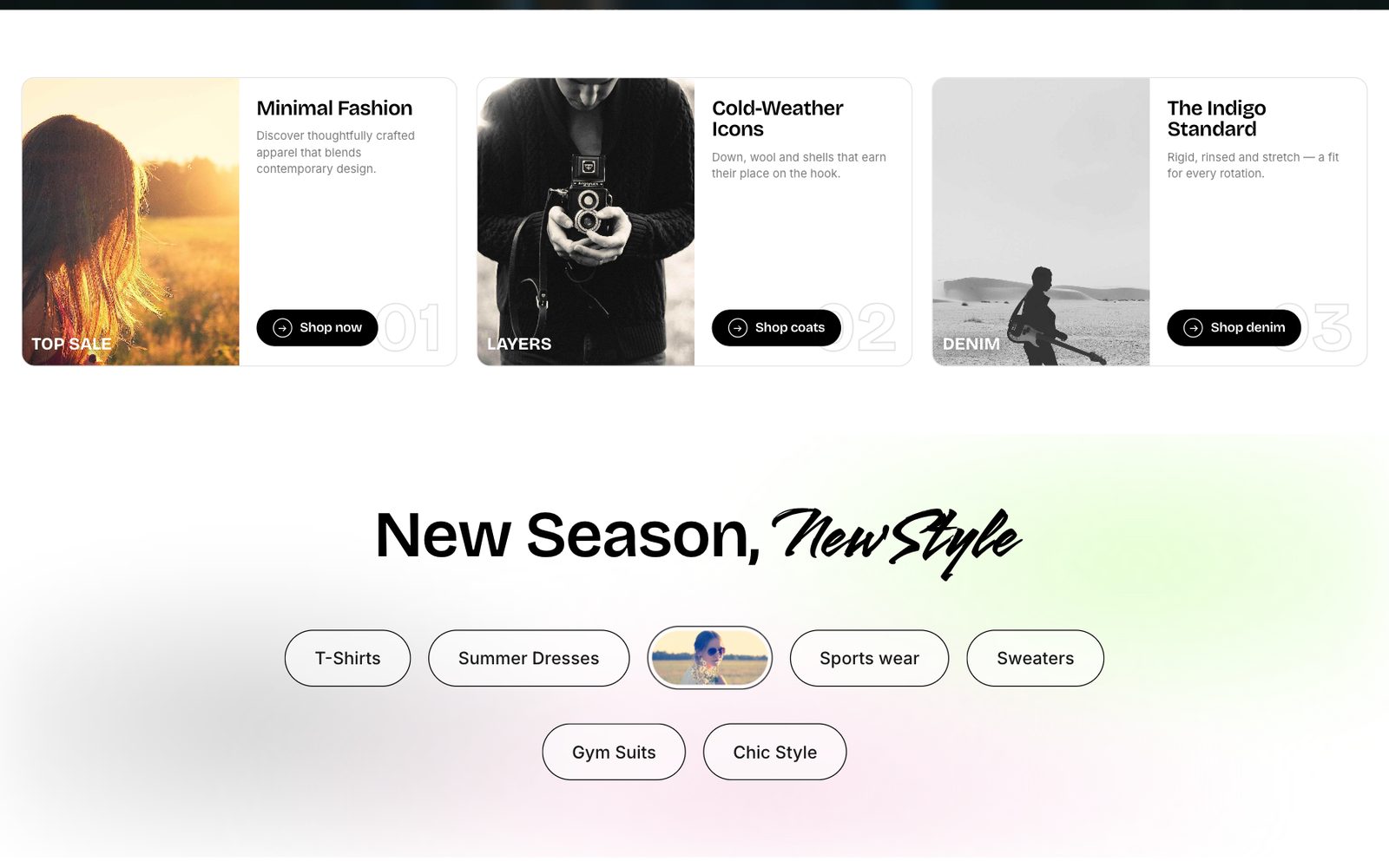 Crown theme — storefront section 2
