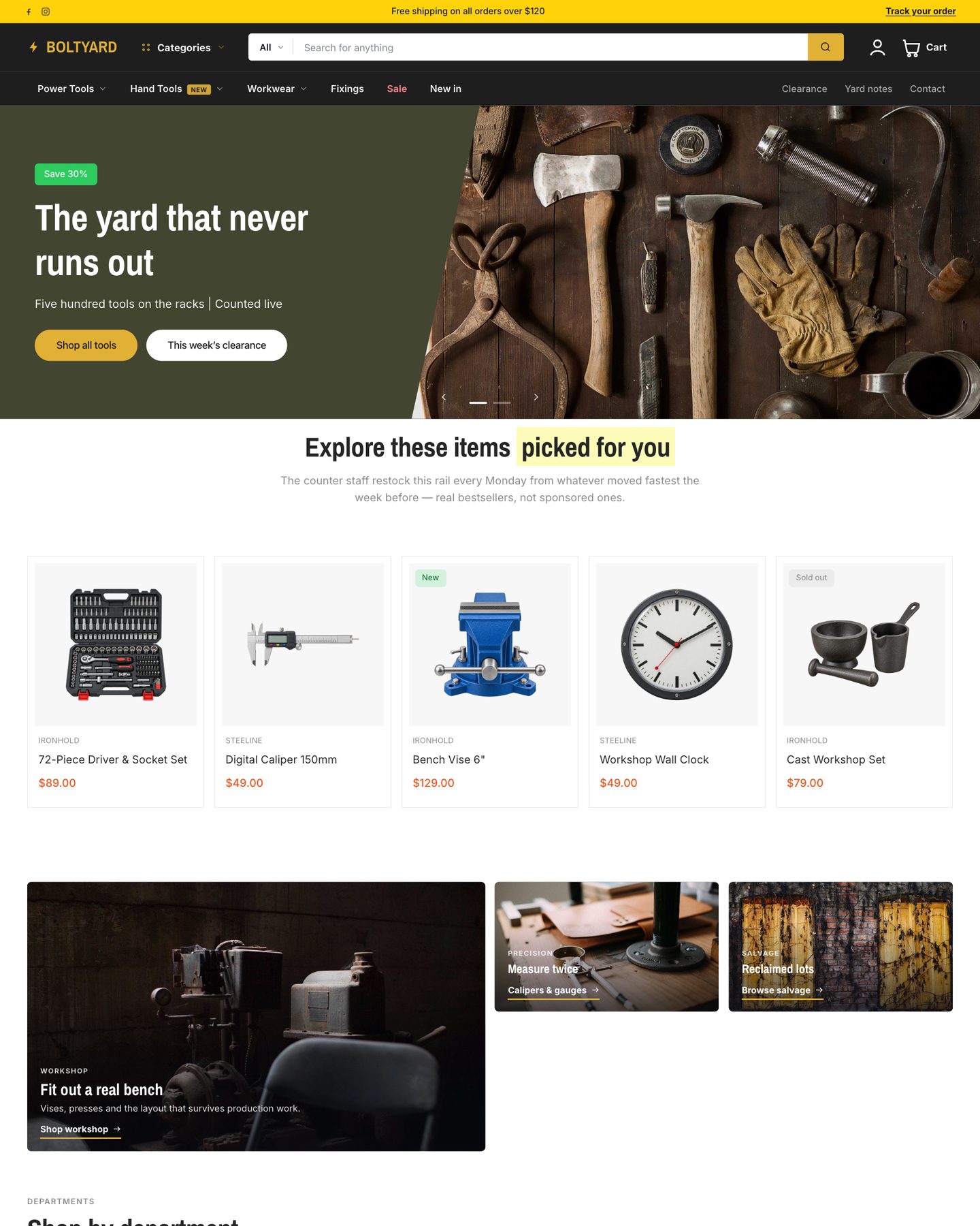 Depot theme