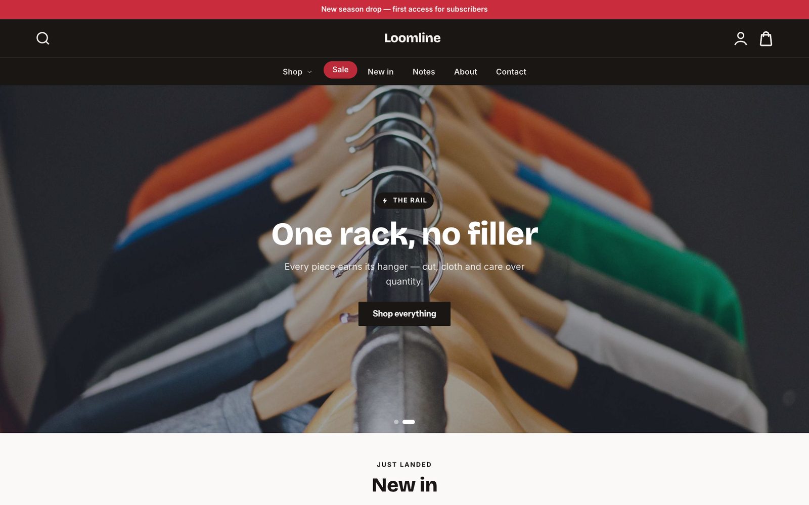Vertex theme, Loomline style
